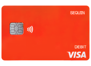 Sequin Debit Card